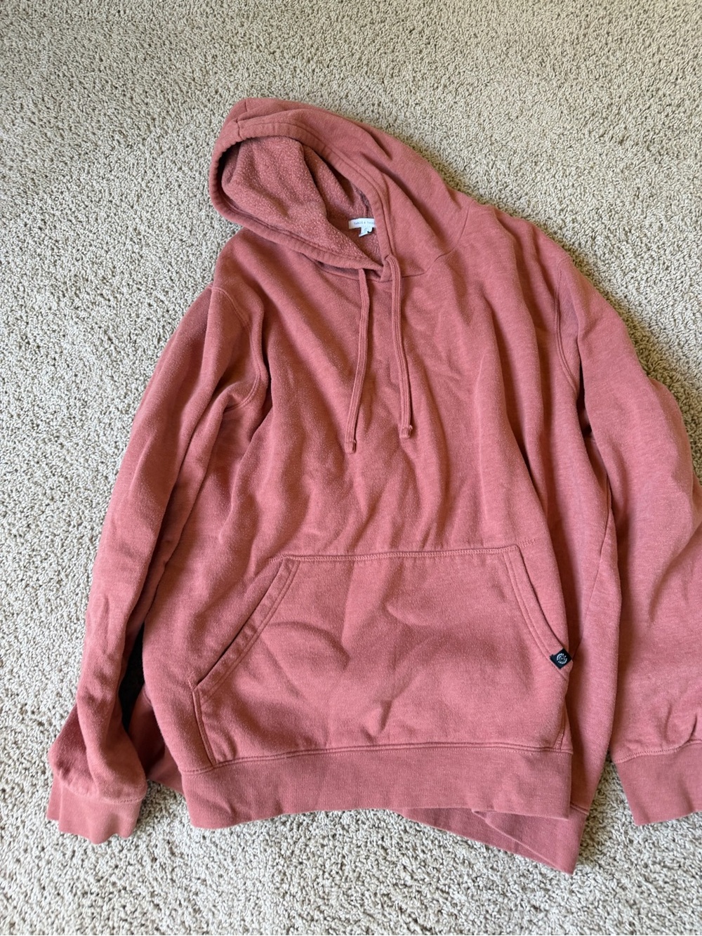 Threads 4 Thought Men's Hoodie - Dusty Rose / Mauve